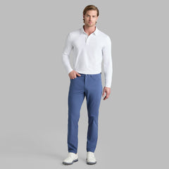 MÉLANGE ICE NYLON LONG SLEEVE POLO
