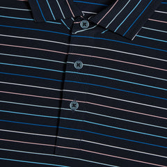 MULTI STRIPE TECH JERSEY POLO