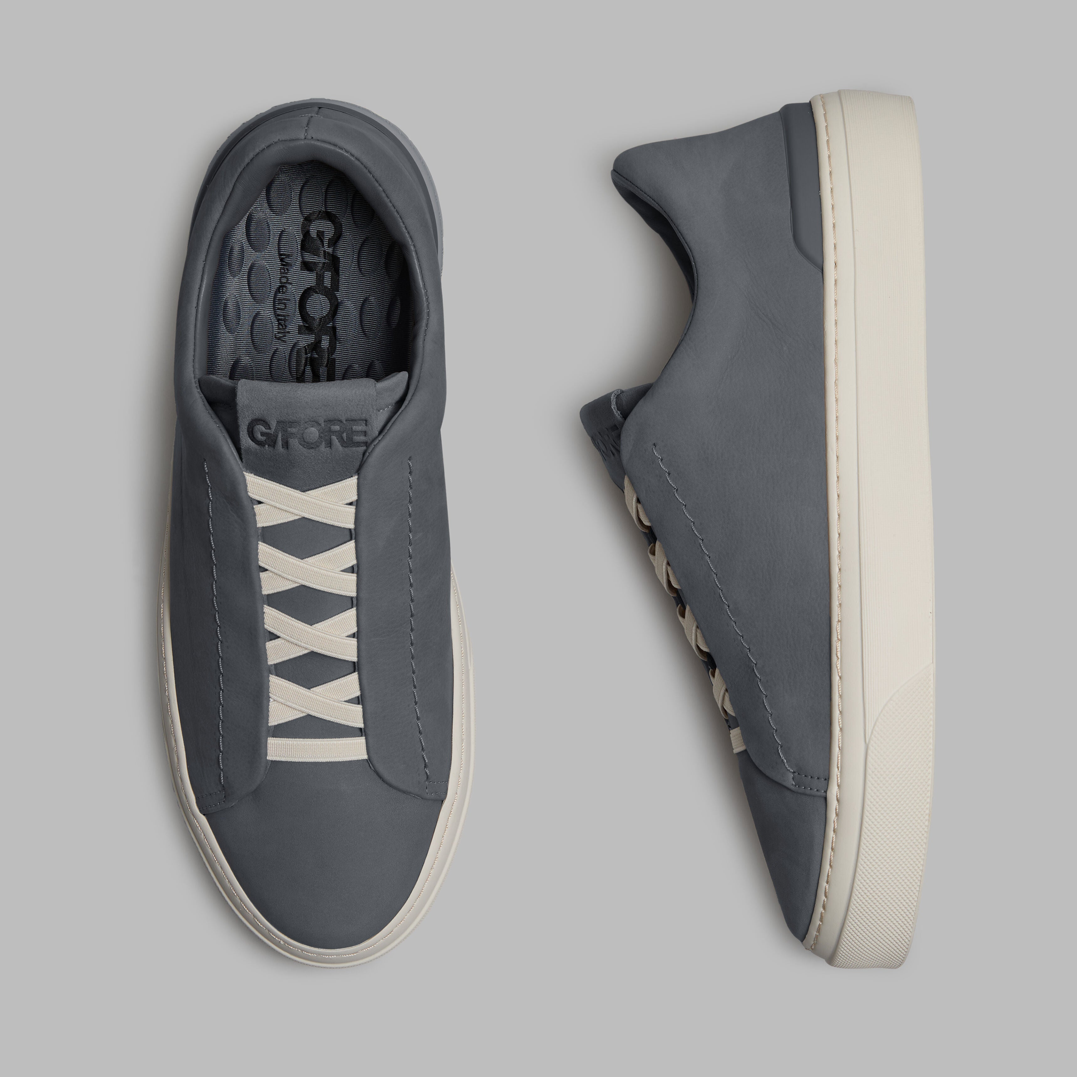 ENDEAVOUR SLIP ON LEATHER SNEAKER