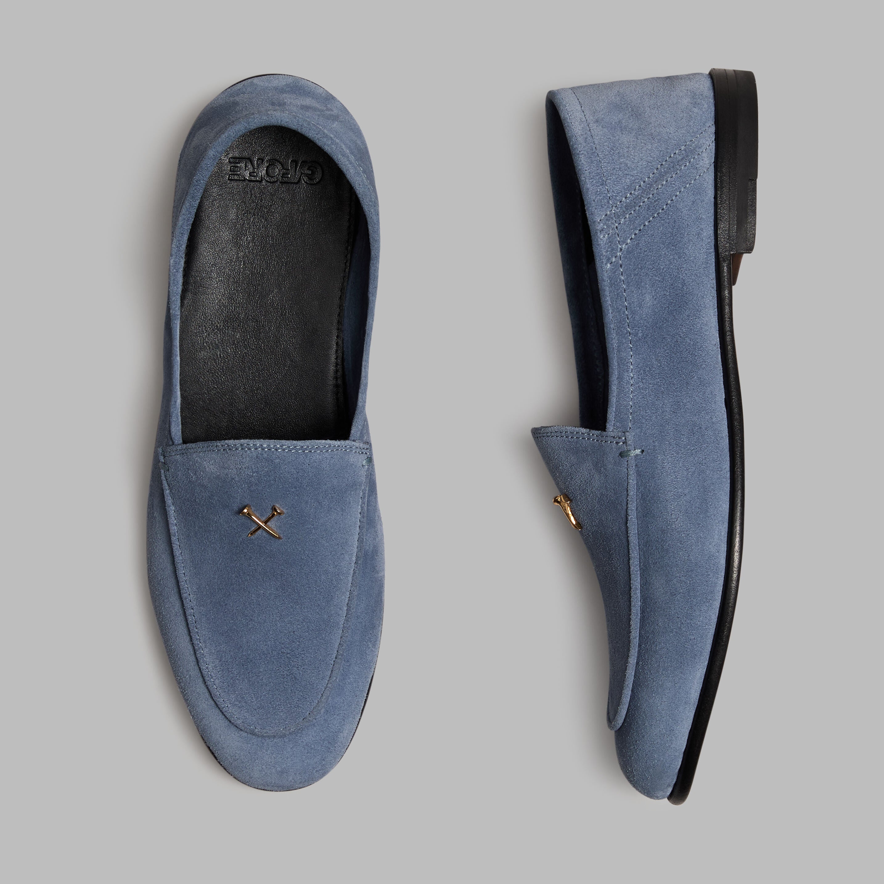 METAL TEES SUEDE FLEX LOAFER