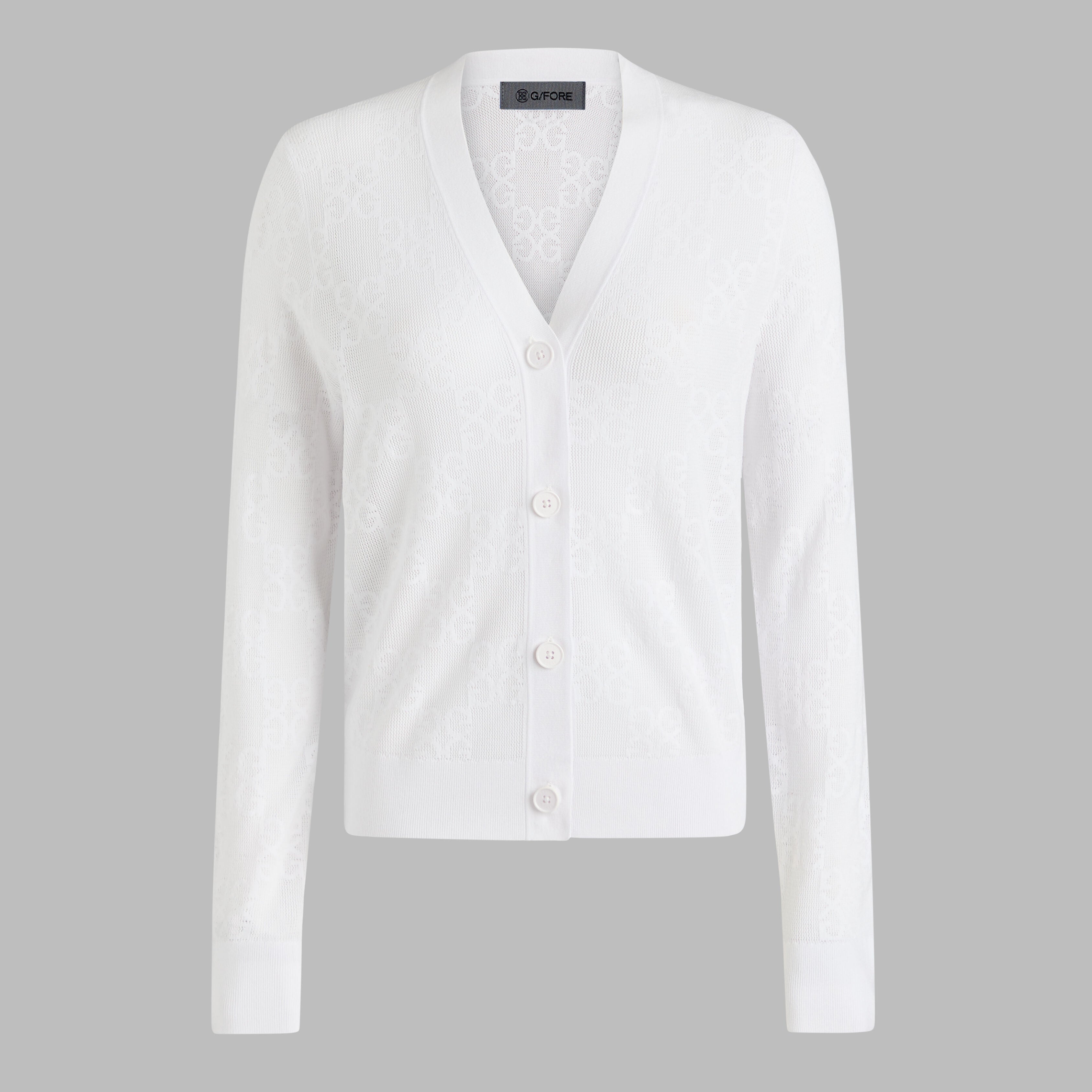 POINTELLE G SWEATER CARDIGAN