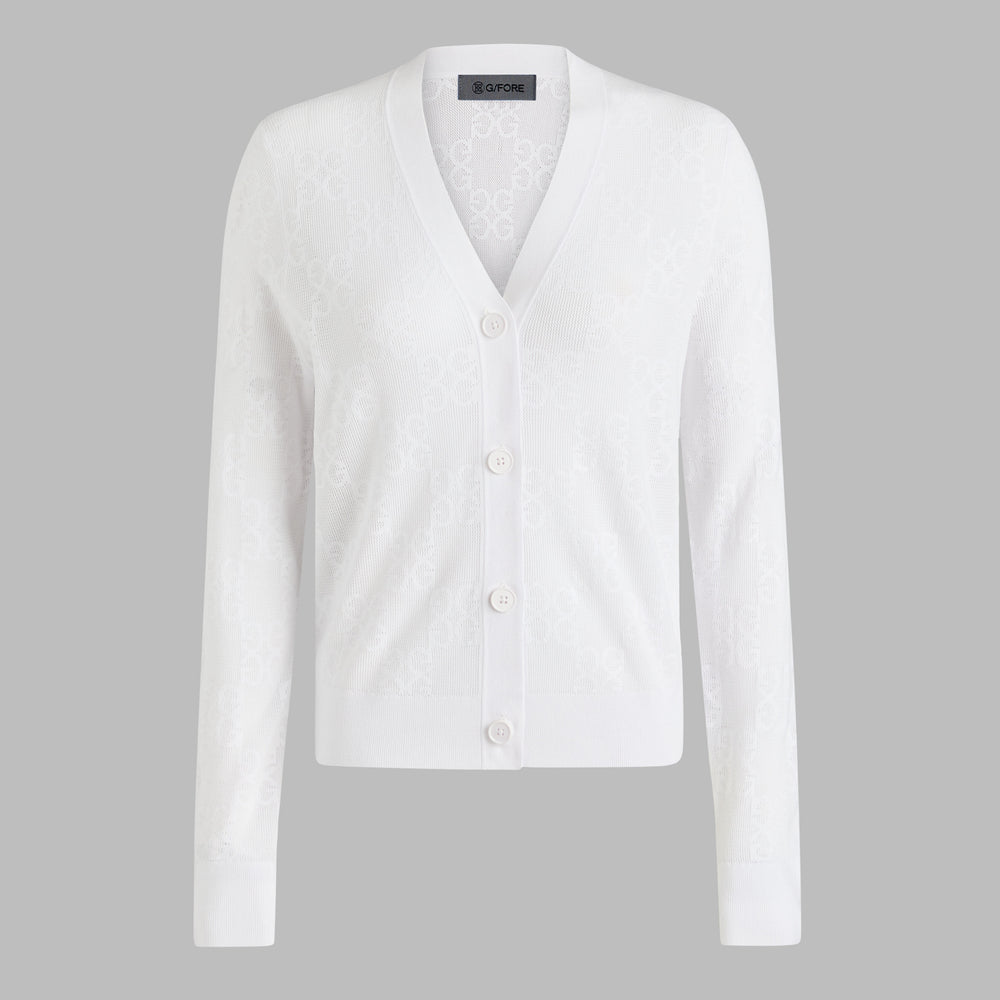 POINTELLE G SWEATER CARDIGAN