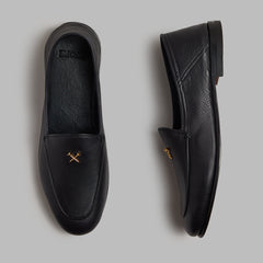 METAL TEES LEATHER FLEX LOAFER