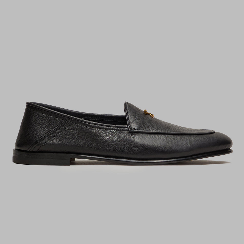 METAL TEES LEATHER FLEX LOAFER
