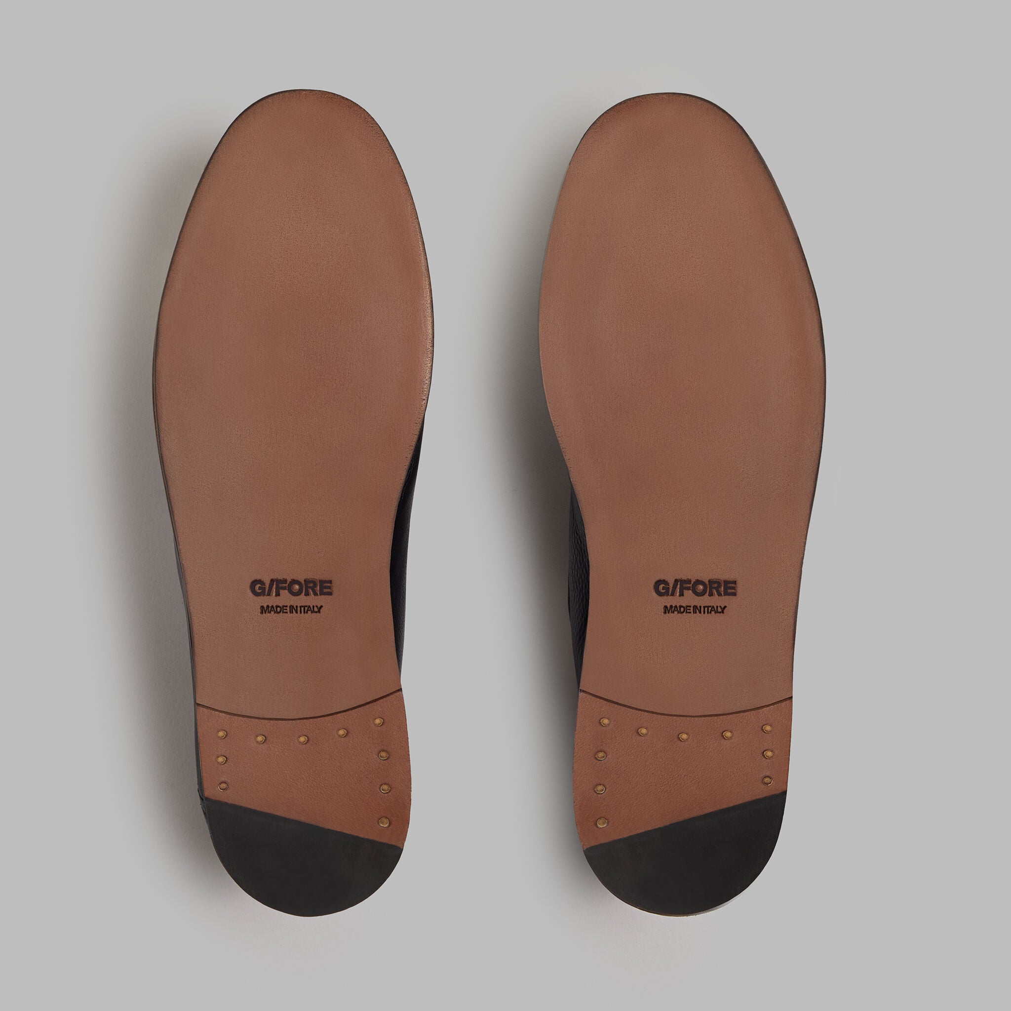 METAL TEES LEATHER FLEX LOAFER