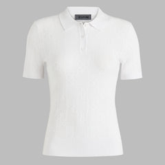 POINTELLE G SWEATER POLO