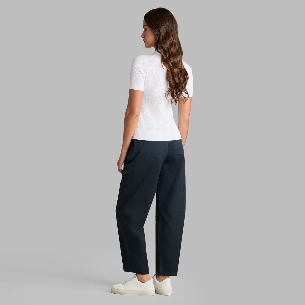 POINTELLE G SWEATER POLO