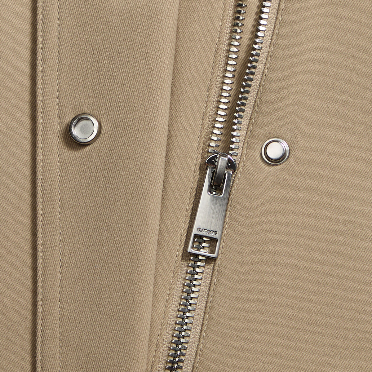 LTD RELEASE LEATHER COLLAR TRI-COTTON CROPPED JACKET
