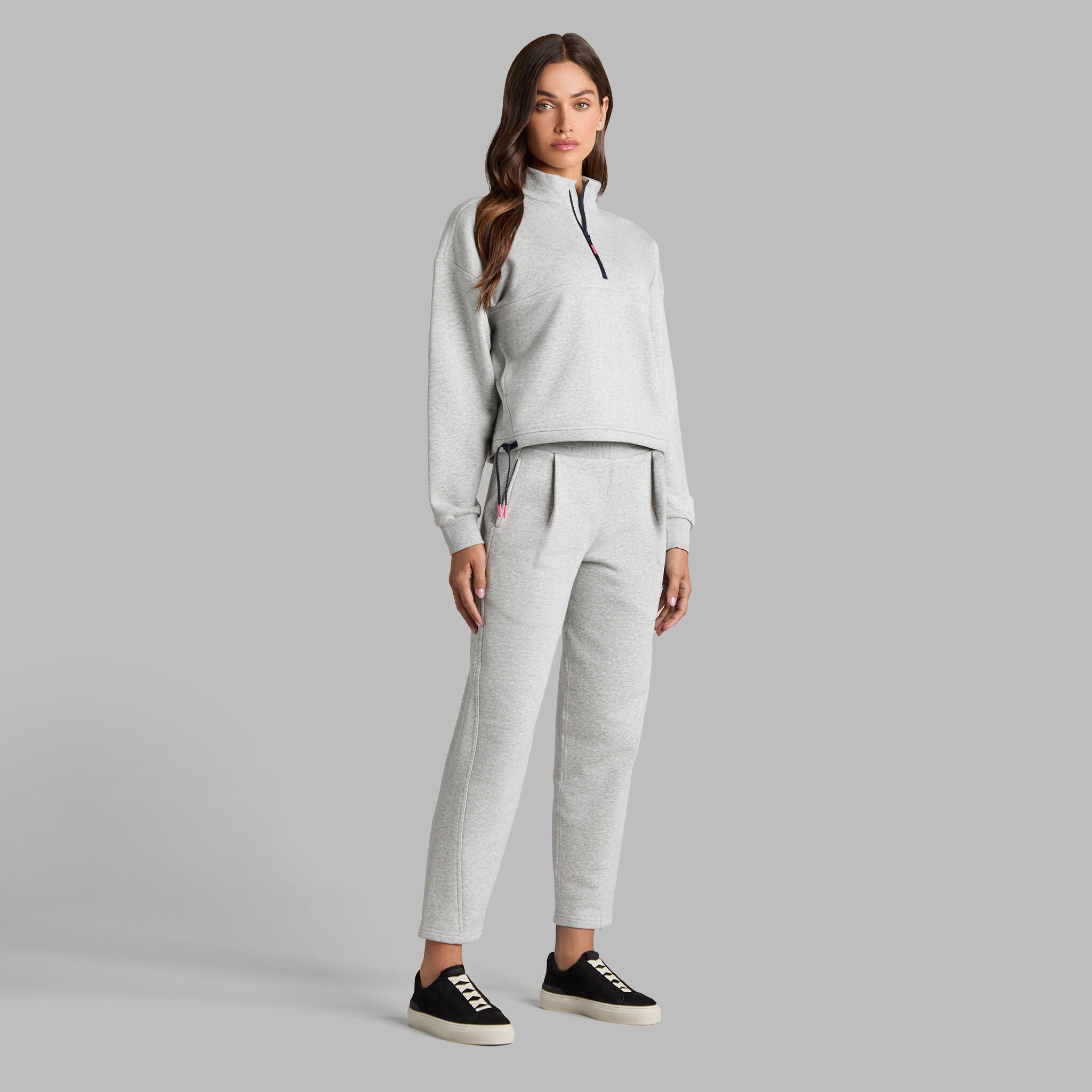 FRENCH TERRY 1/4 ZIP PULLOVER