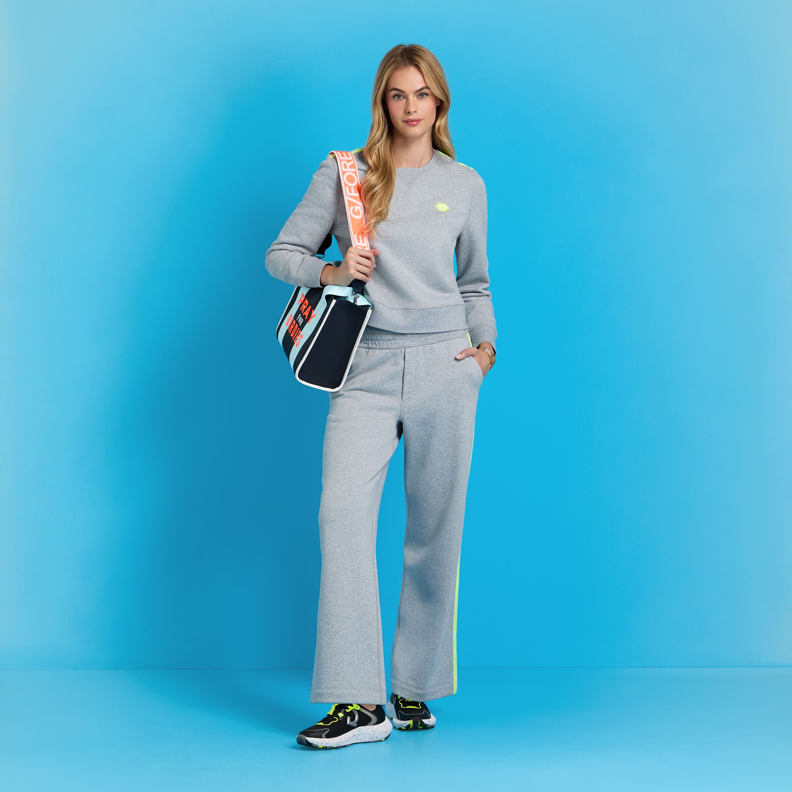 BRUSHED BACK FRENCH TERRY LOUNGE PANT