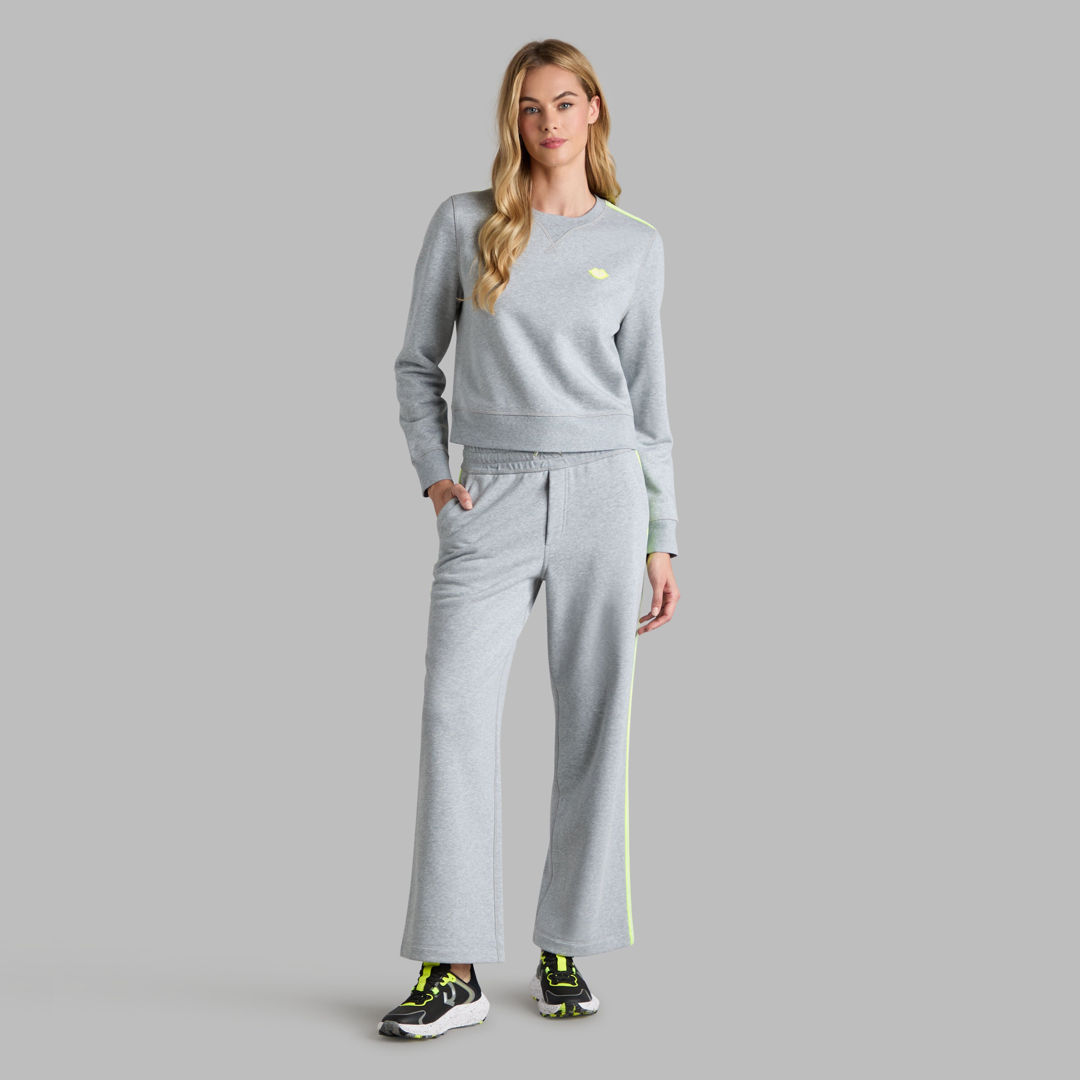 BRUSHED BACK FRENCH TERRY LOUNGE PANT