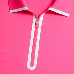 SILKY TECH NYLON LONG SLEEVE 1/4 ZIP POLO