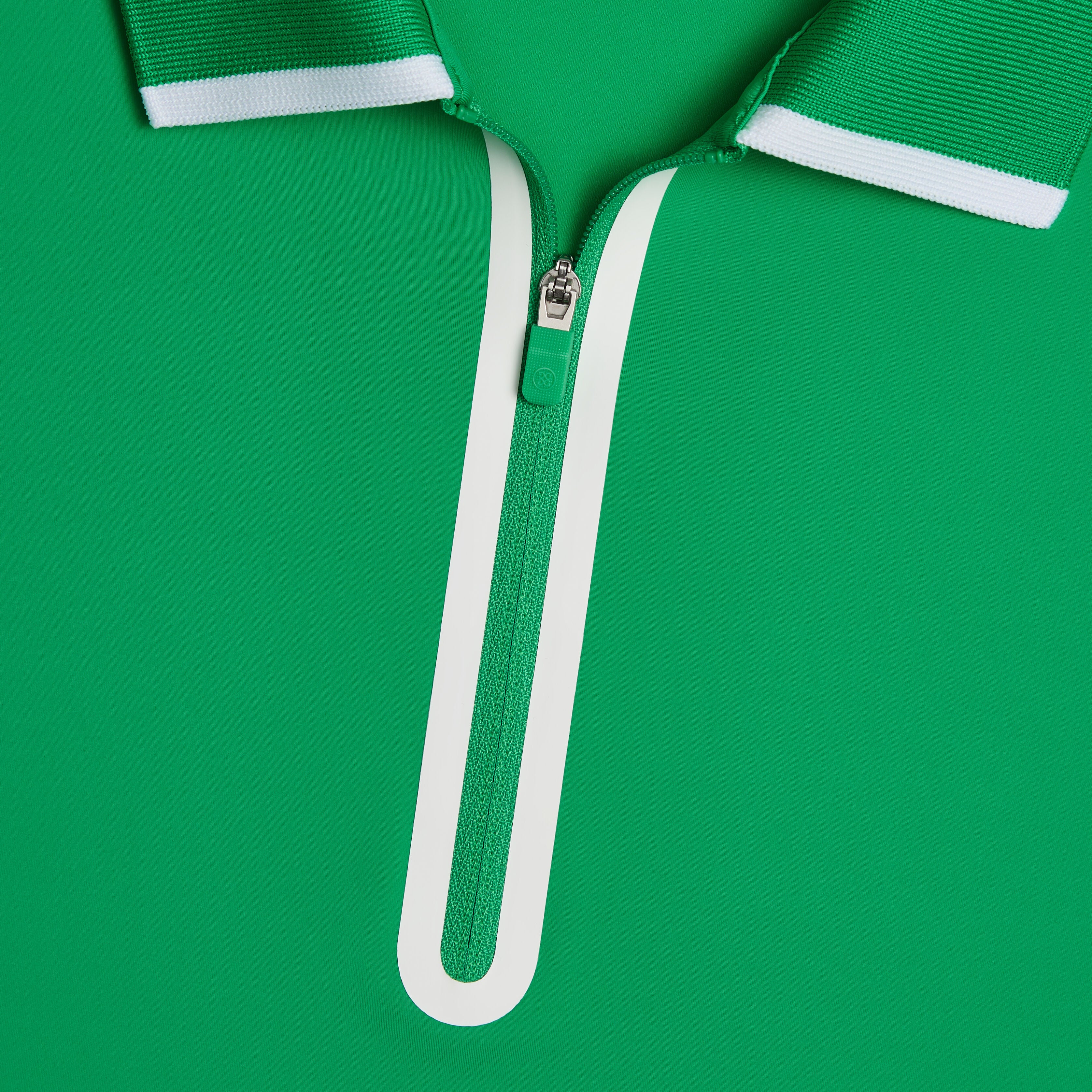 SILKY TECH NYLON LONG SLEEVE 1/4 ZIP POLO