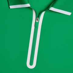 SILKY TECH NYLON LONG SLEEVE 1/4 ZIP POLO