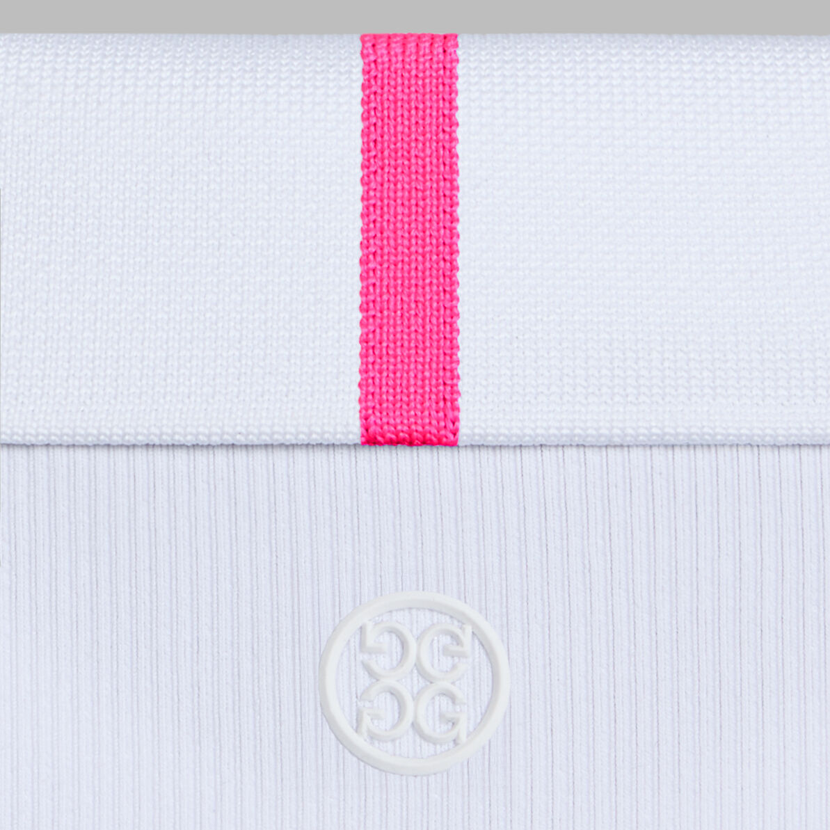 RIBBED TECH NYLON LONG SLEEVE POLO