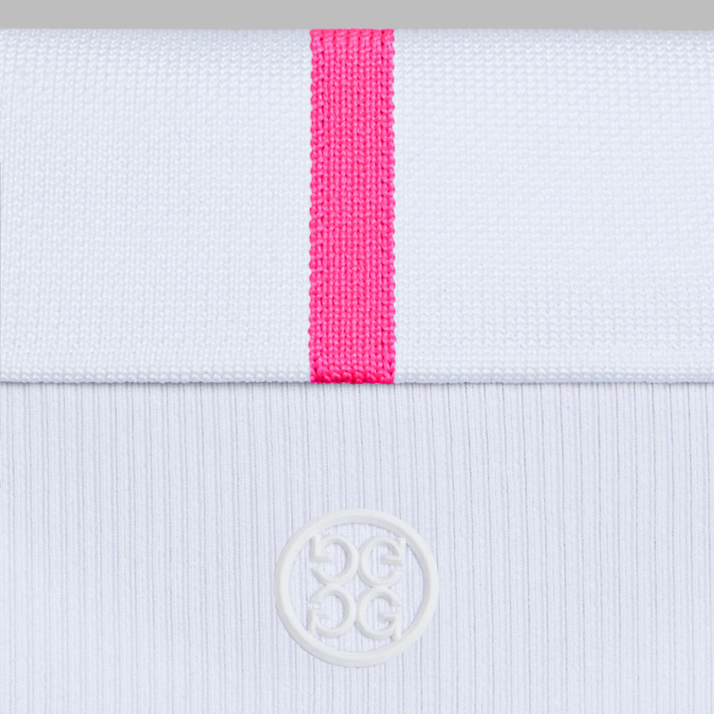 RIBBED TECH NYLON LONG SLEEVE POLO