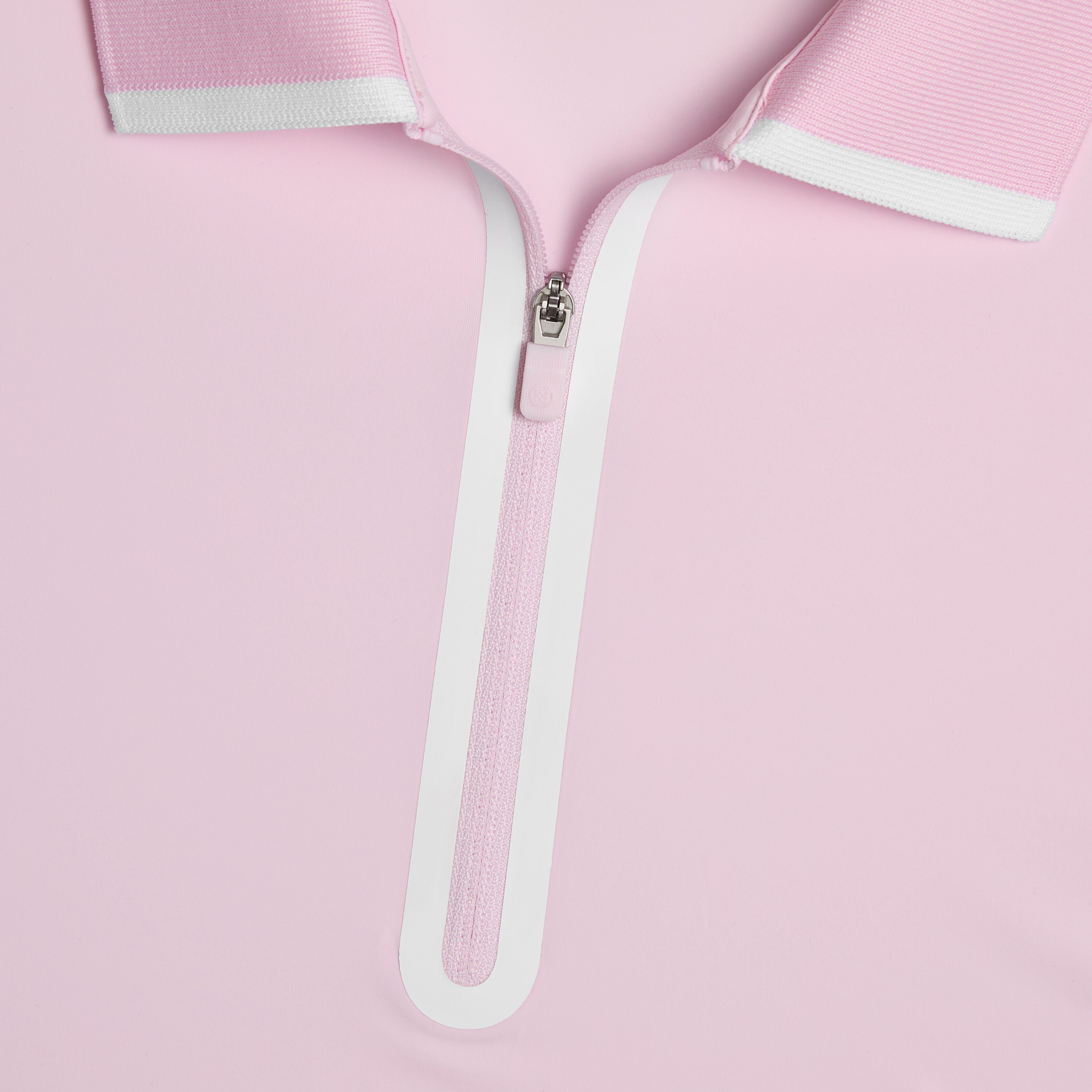 SILKY TECH NYLON LONG SLEEVE 1/4 ZIP POLO