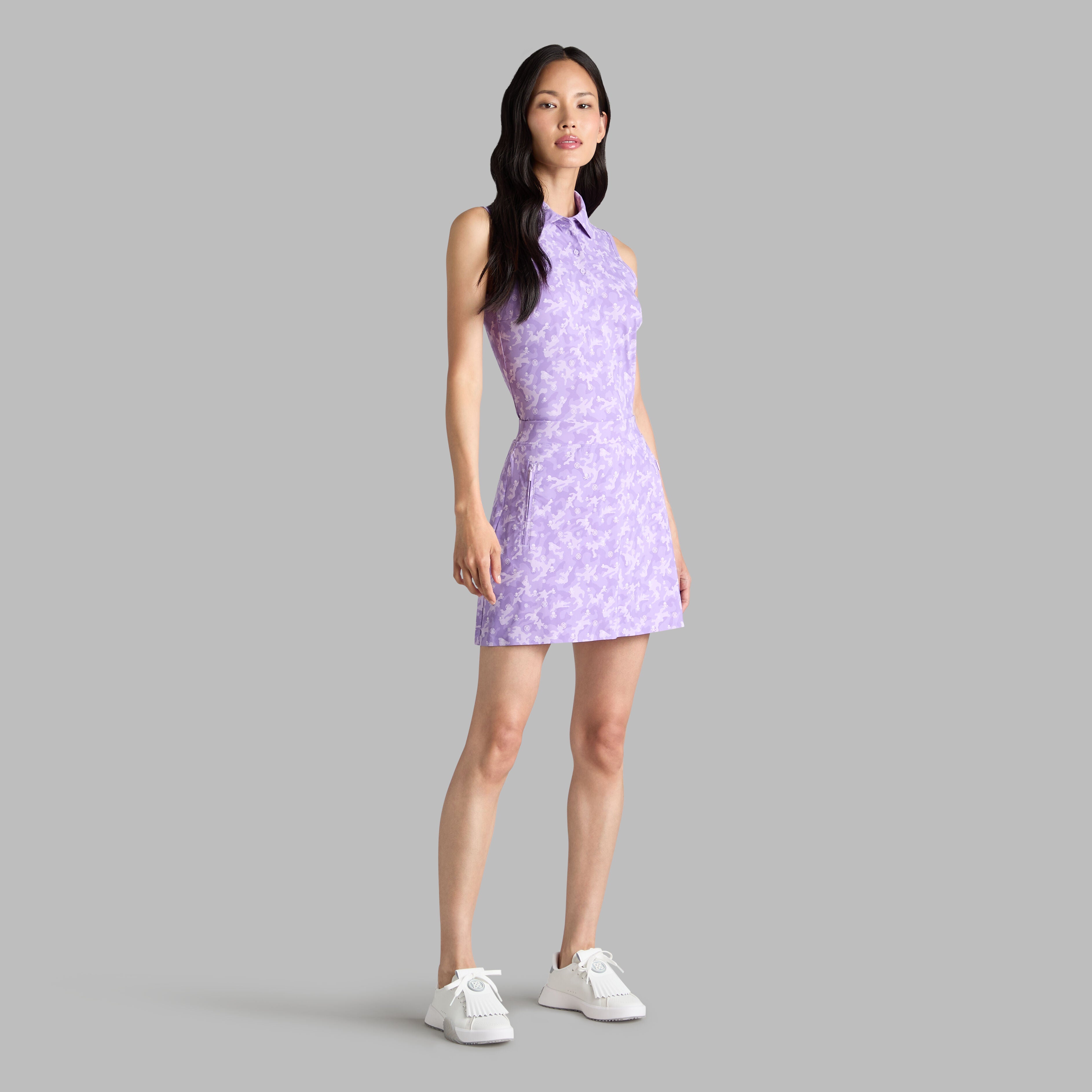 ICON CAMO SOFT TECH JERSEY SLEEVELESS POLO