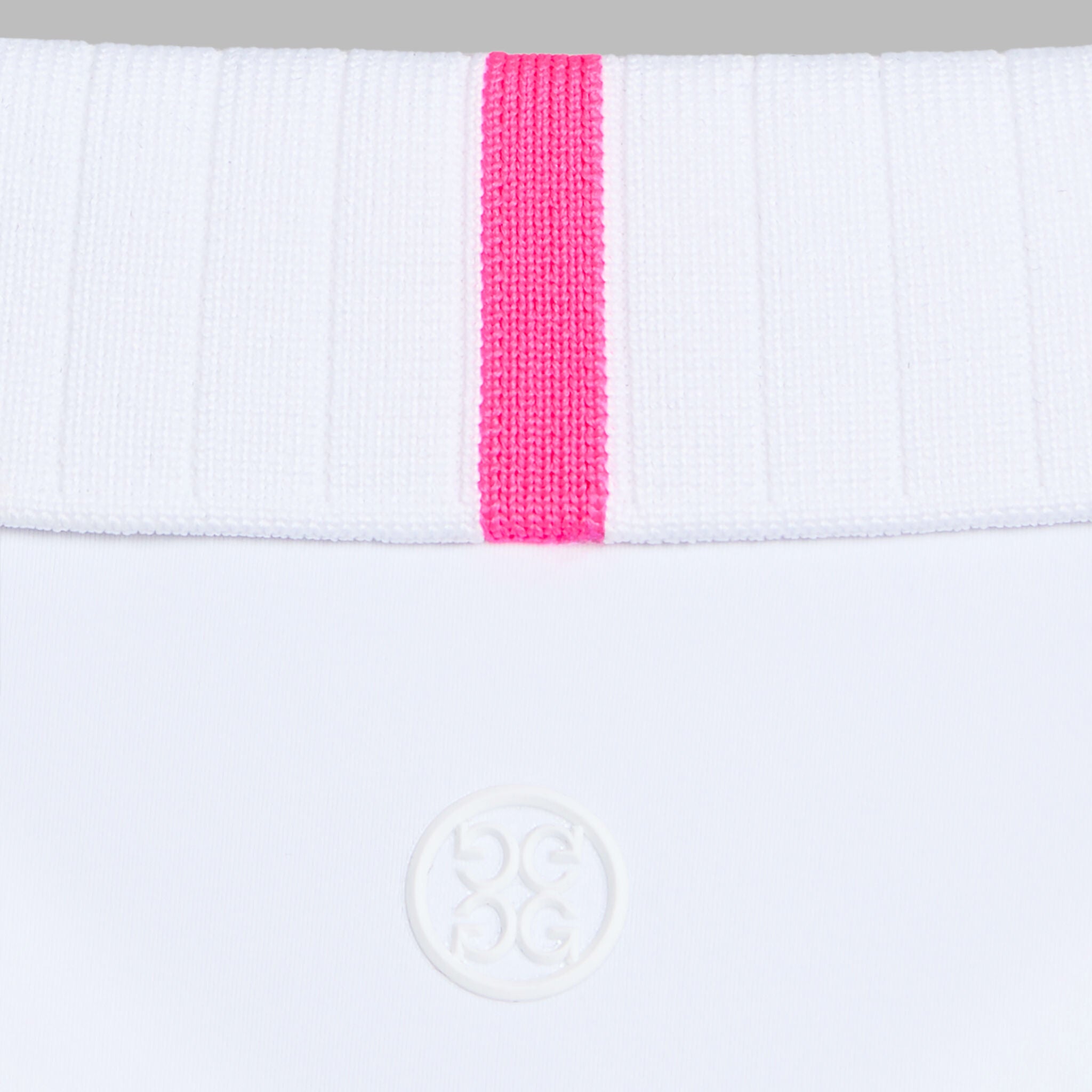 PLEATED COLLAR SILKY TECH NYLON SLEEVELESS POLO