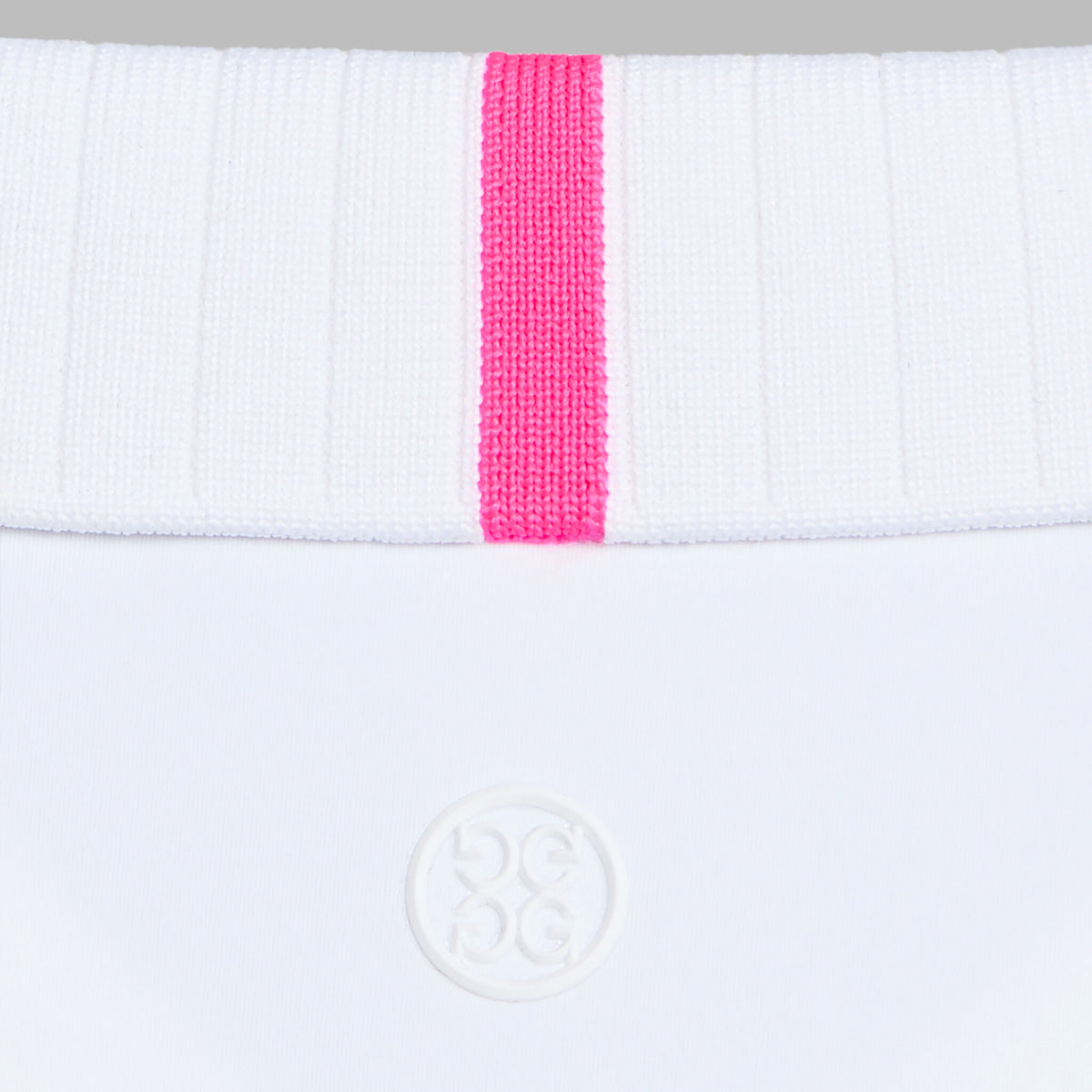 PLEATED COLLAR SILKY TECH NYLON SLEEVELESS POLO