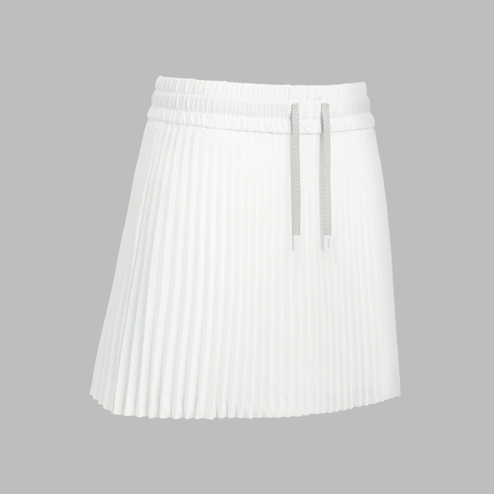 MICRO-PLEAT OPS HIGH WAISTED SKORT