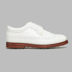 LTD RELEASE GALLIVANTER CROC-EMBOSSED LEATHER LUXE SOLE GOLF SHOE