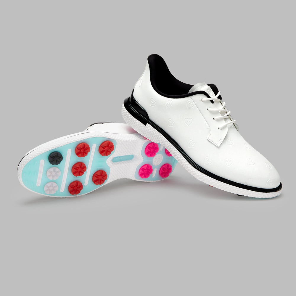 LTD RELEASE GALLIVAN2R DEBOSSED HEART G'S KILTIE GOLF SHOE