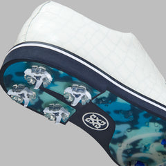 LTD RELEASE GALLIVANTER G/LOCK CROC-EMBOSSED LEATHER DERBY GOLF SHOE