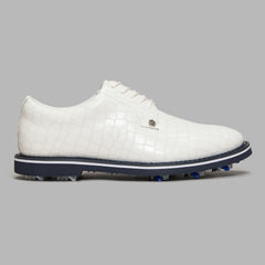LTD RELEASE GALLIVANTER G/LOCK CROC-EMBOSSED LEATHER DERBY GOLF SHOE