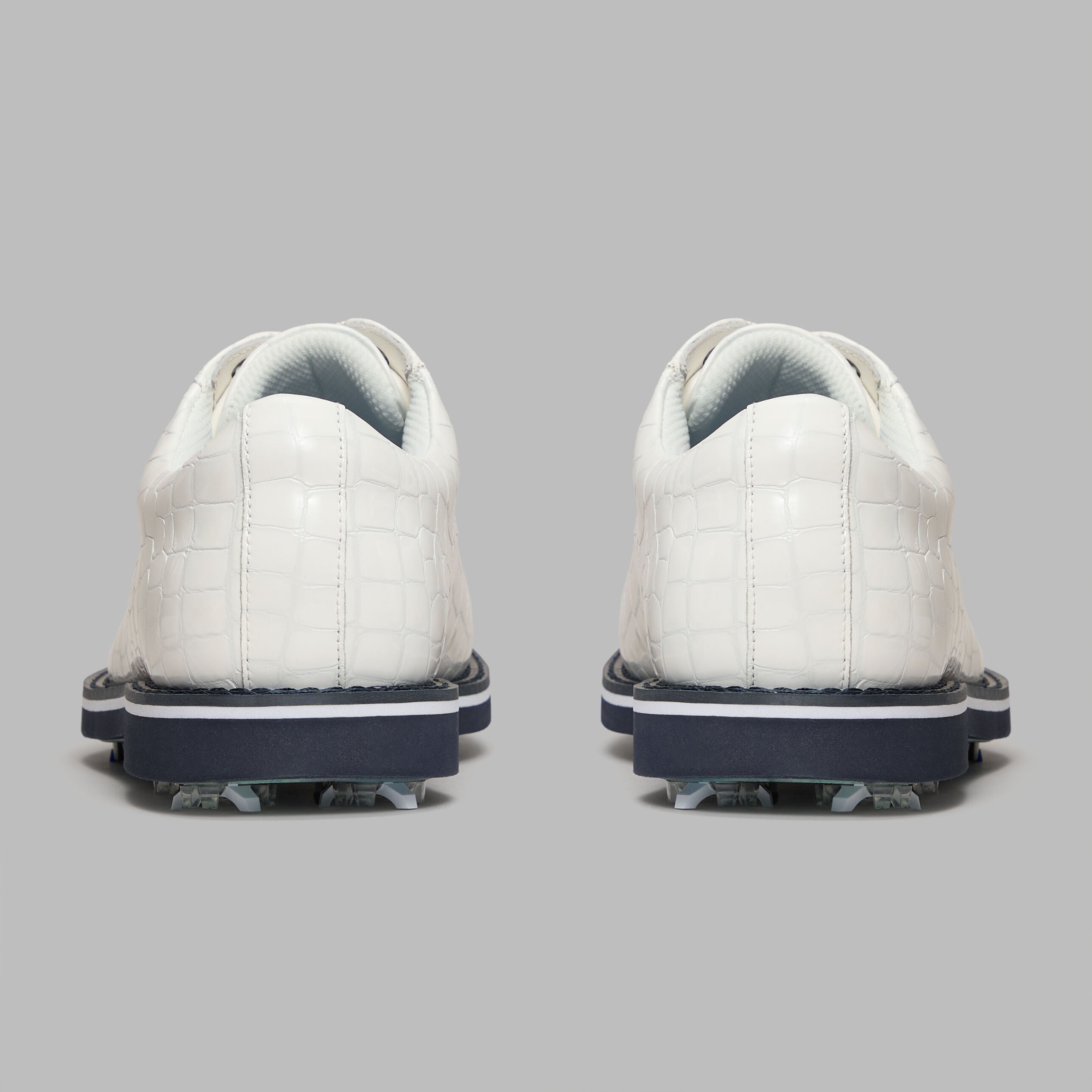 LTD RELEASE GALLIVANTER G/LOCK CROC-EMBOSSED LEATHER DERBY GOLF SHOE