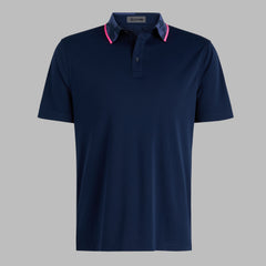 CAMO COLLAR PERFORMANCE PIQUE POLO