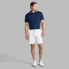 CAMO COLLAR PERFORMANCE PIQUE POLO