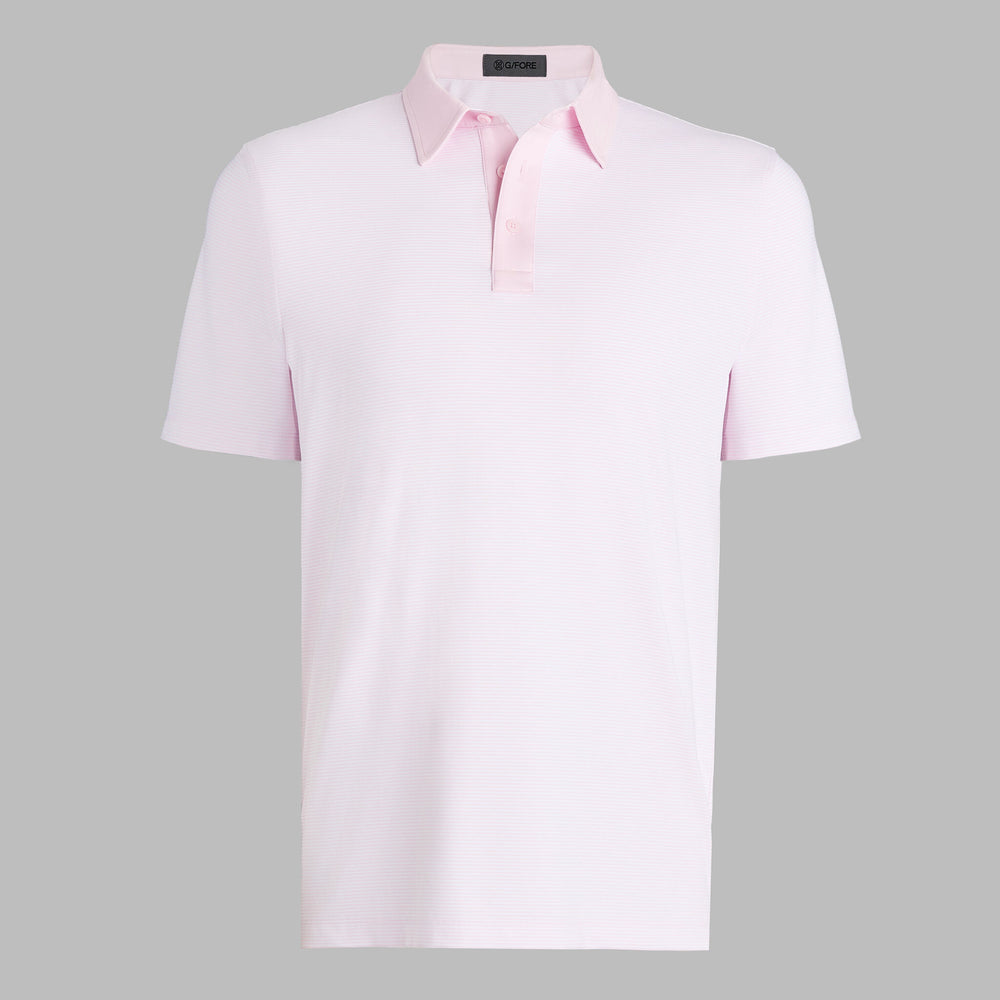 FEEDER STRIPE FINE TECH JERSEY POLO