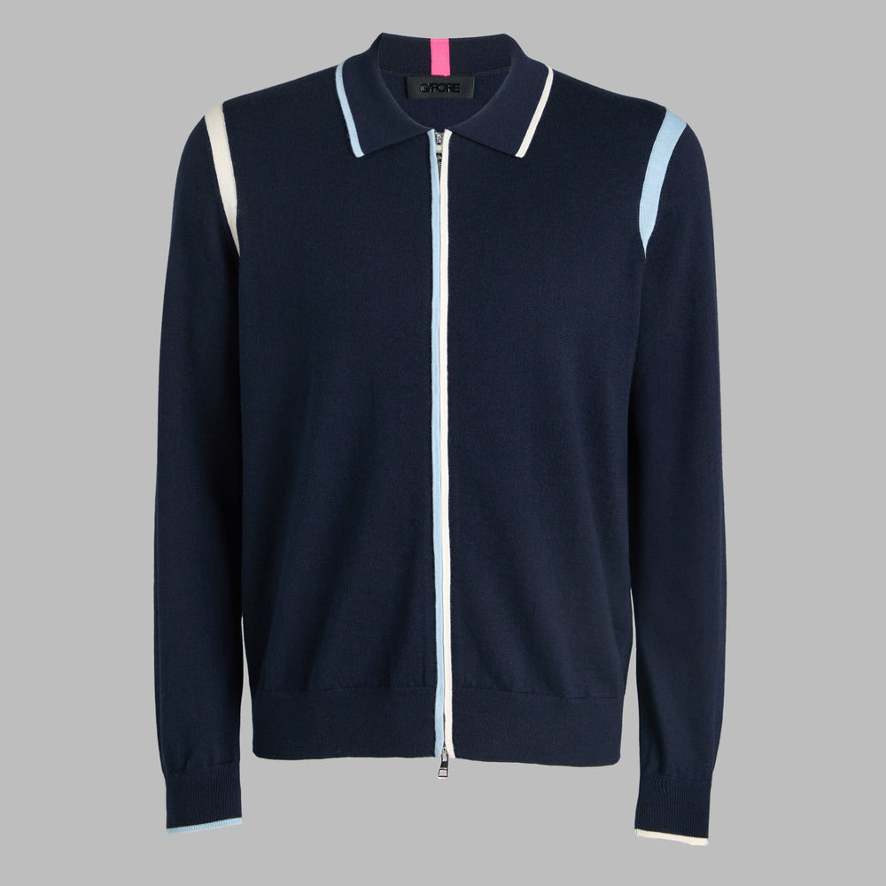 CASHMERE POLO JACKET