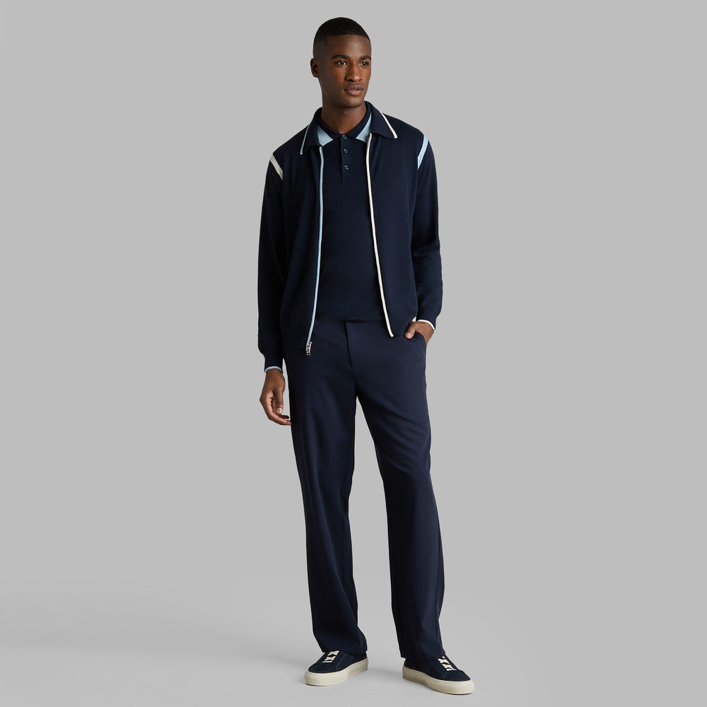 CASHMERE POLO JACKET