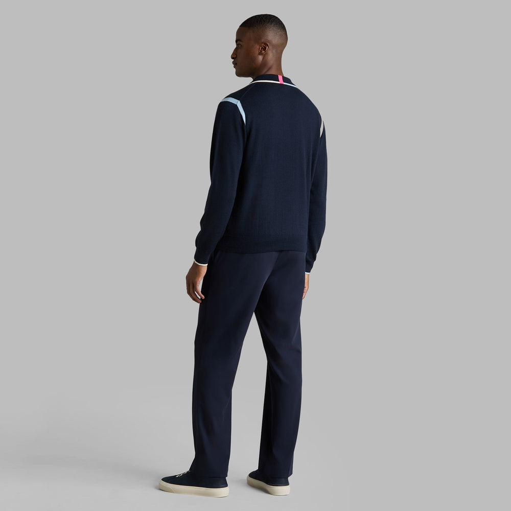 CASHMERE POLO JACKET