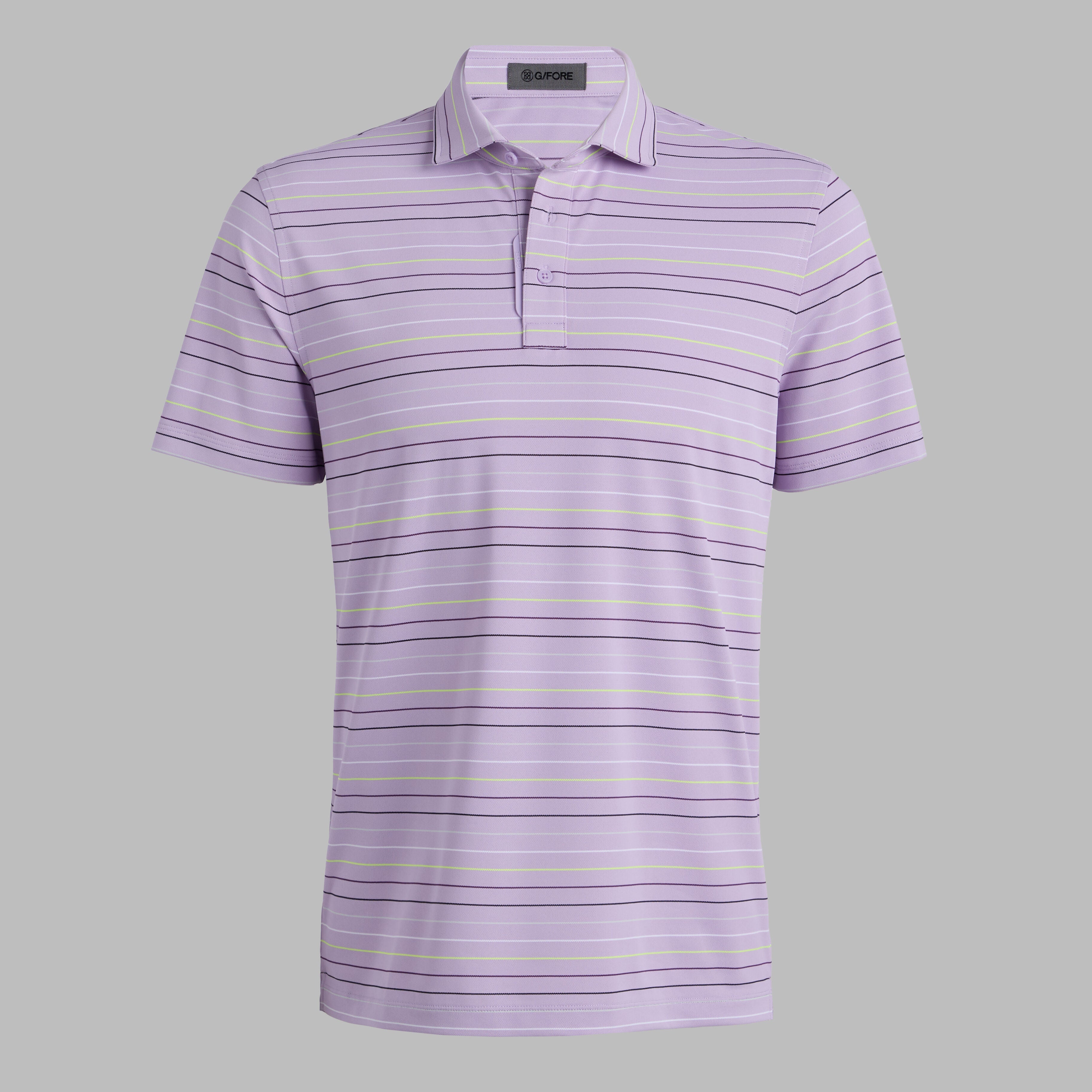 MULTI STRIPE TECH PIQUÉ PERFORMANCE POLO