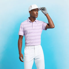 MULTI STRIPE TECH PIQUÉ PERFORMANCE POLO
