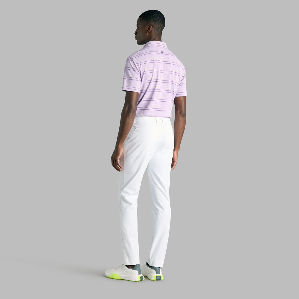 MULTI STRIPE TECH PIQUÉ PERFORMANCE POLO