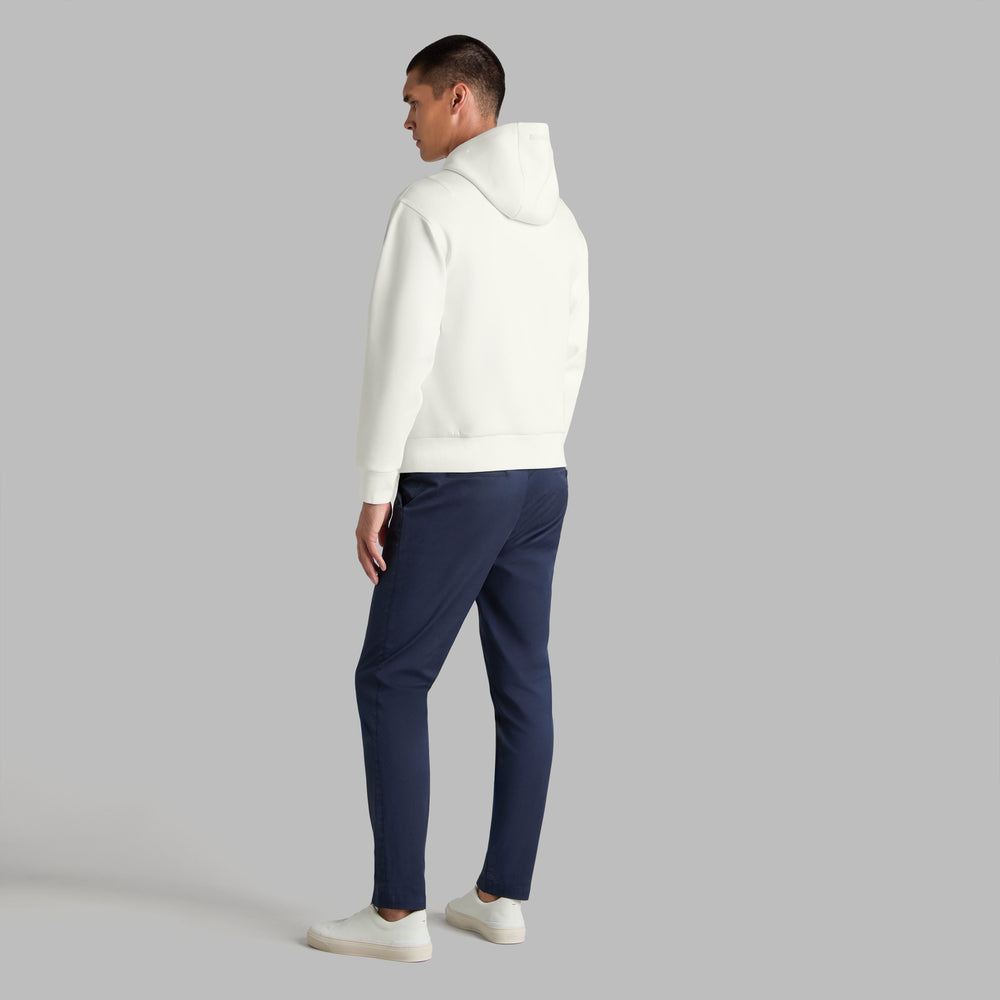 COTTON BLEND SCUBA HOODIE