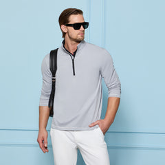 BRUSHED BACK TECH 1/4 ZIP PULLOVER |PULLOVERS & QUARTER-ZIPS |G/FORE