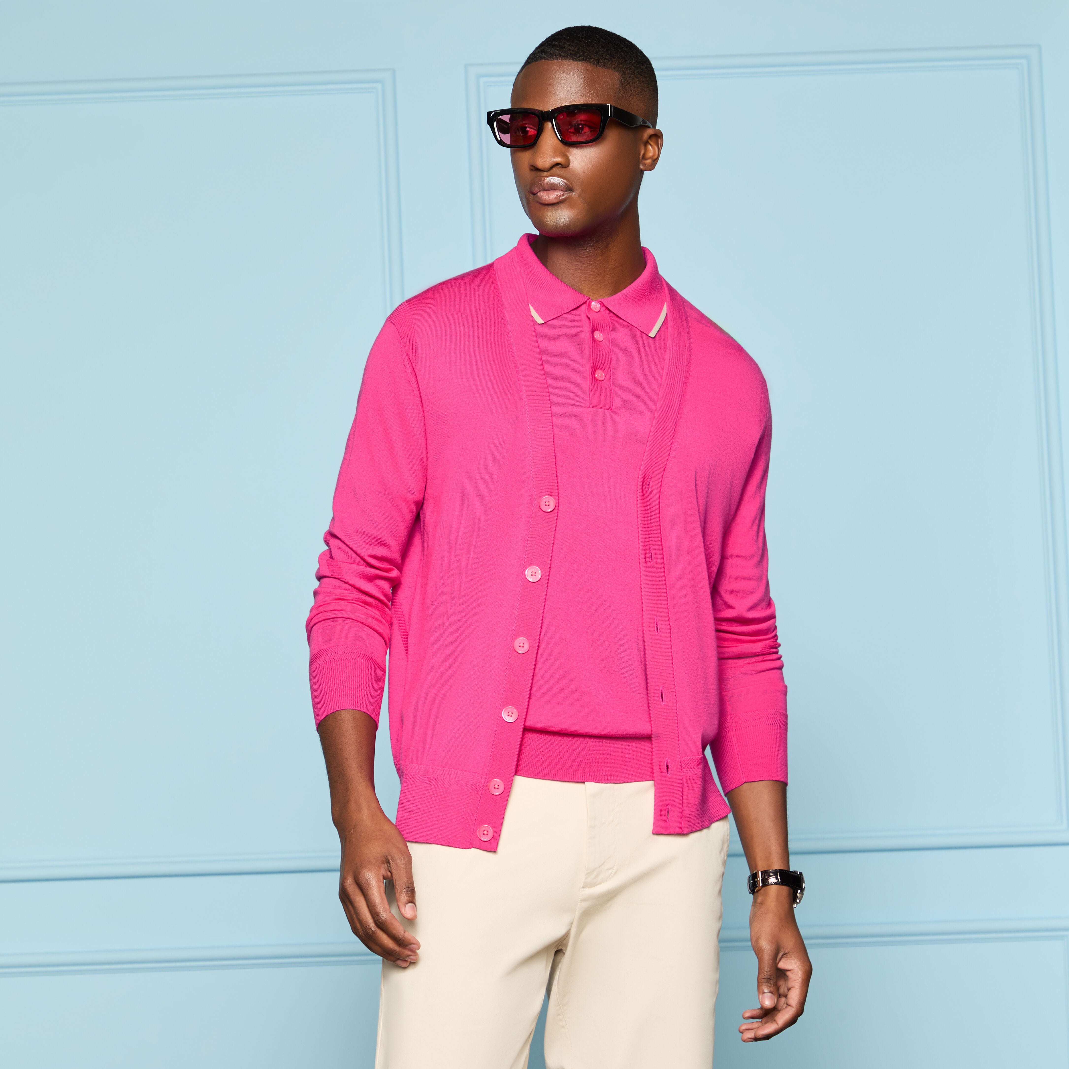 LTD RELEASE MERINO WOOL KNIT CARDIGAN