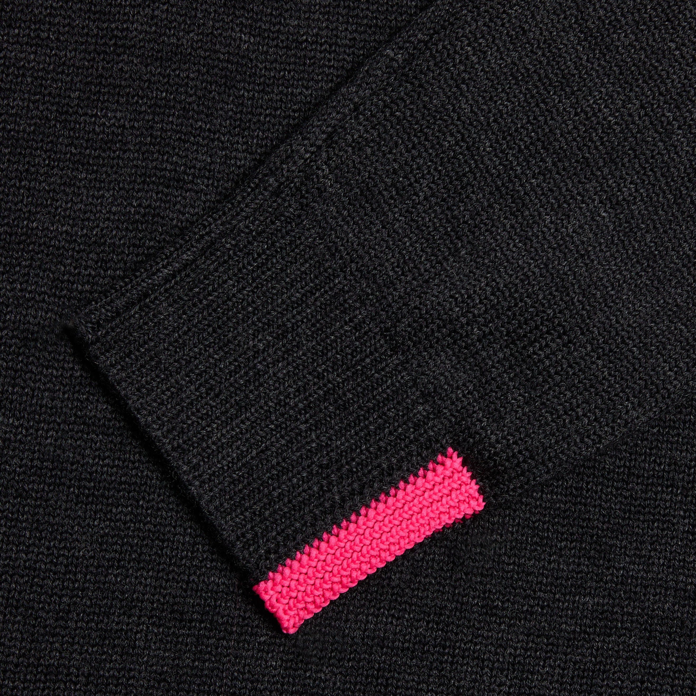 SHAWL COLLAR MERINO WOOL SWEATER
