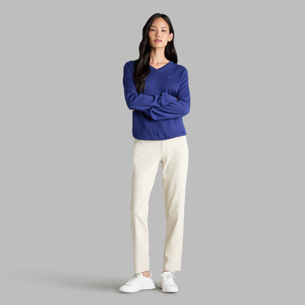 G SCRIBE VERSE V NECK CASHMERE SWEATER