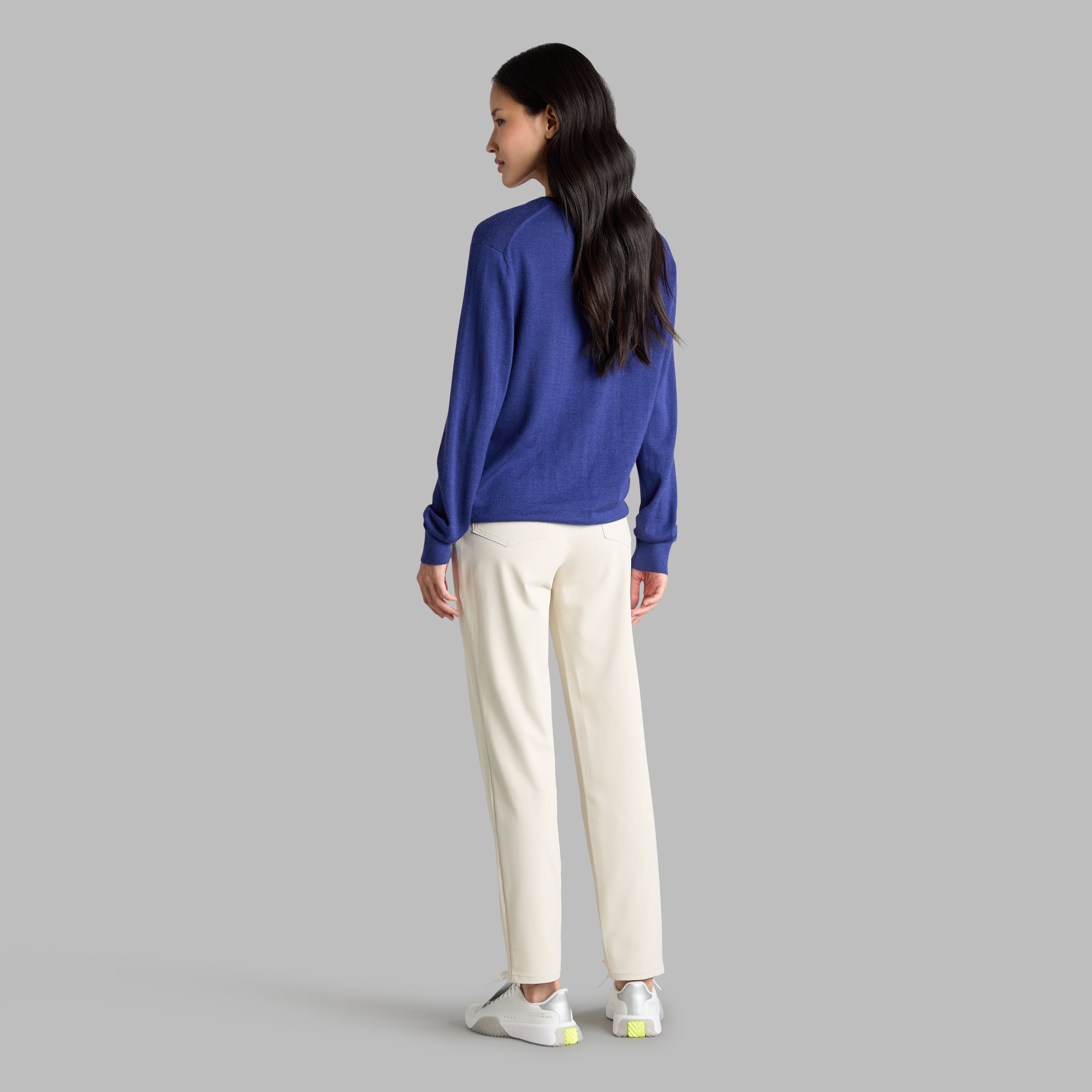G SCRIBE VERSE V NECK CASHMERE SWEATER