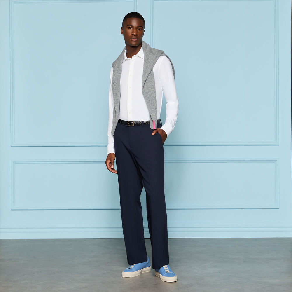 LUXE COTTON BLEND SHIRT