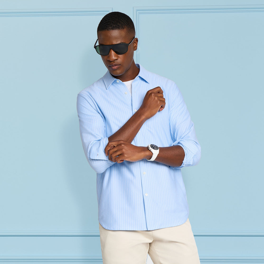 LTD RELEASE LUXE COTTON BLEND SHIRT
