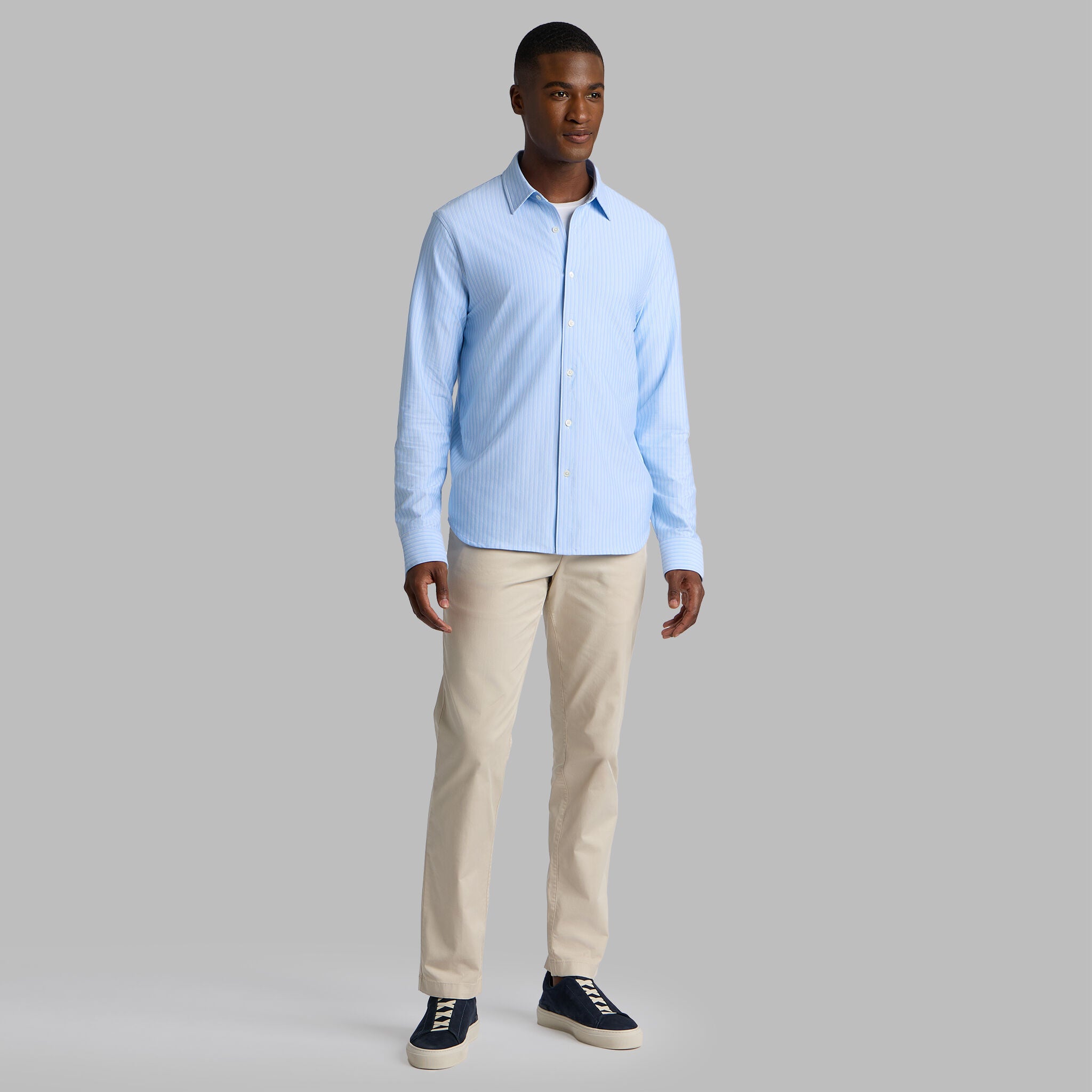 LTD RELEASE LUXE COTTON BLEND SHIRT