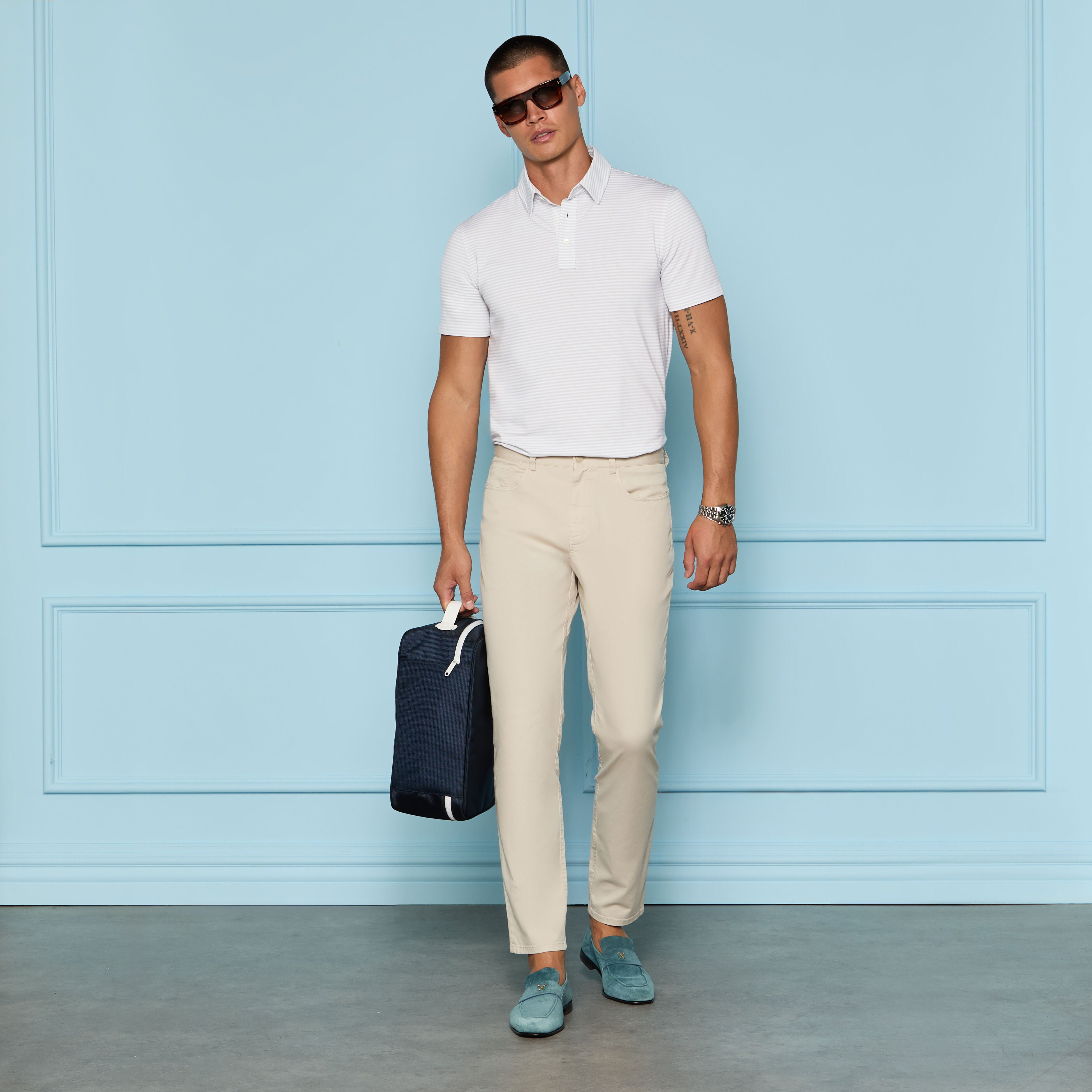 ALL PLAY COTTON STRETCH 5 POCKET STRAIGHT LEG PANT