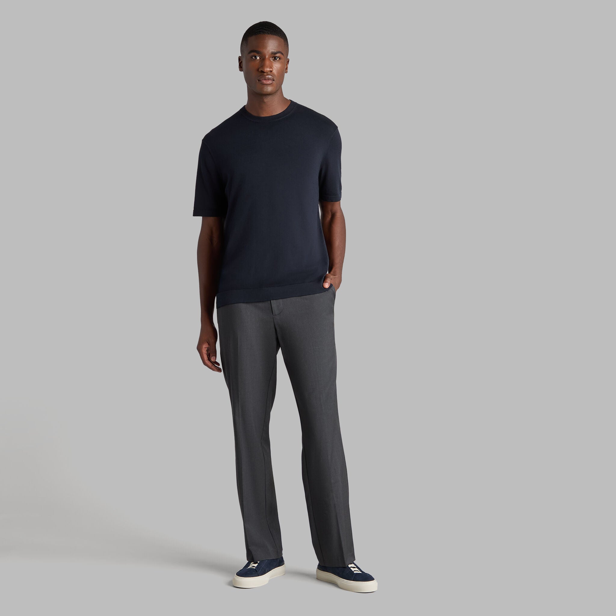 LTD RELEASE ALL SEASON WOOL STRAIGHT LEG PANT